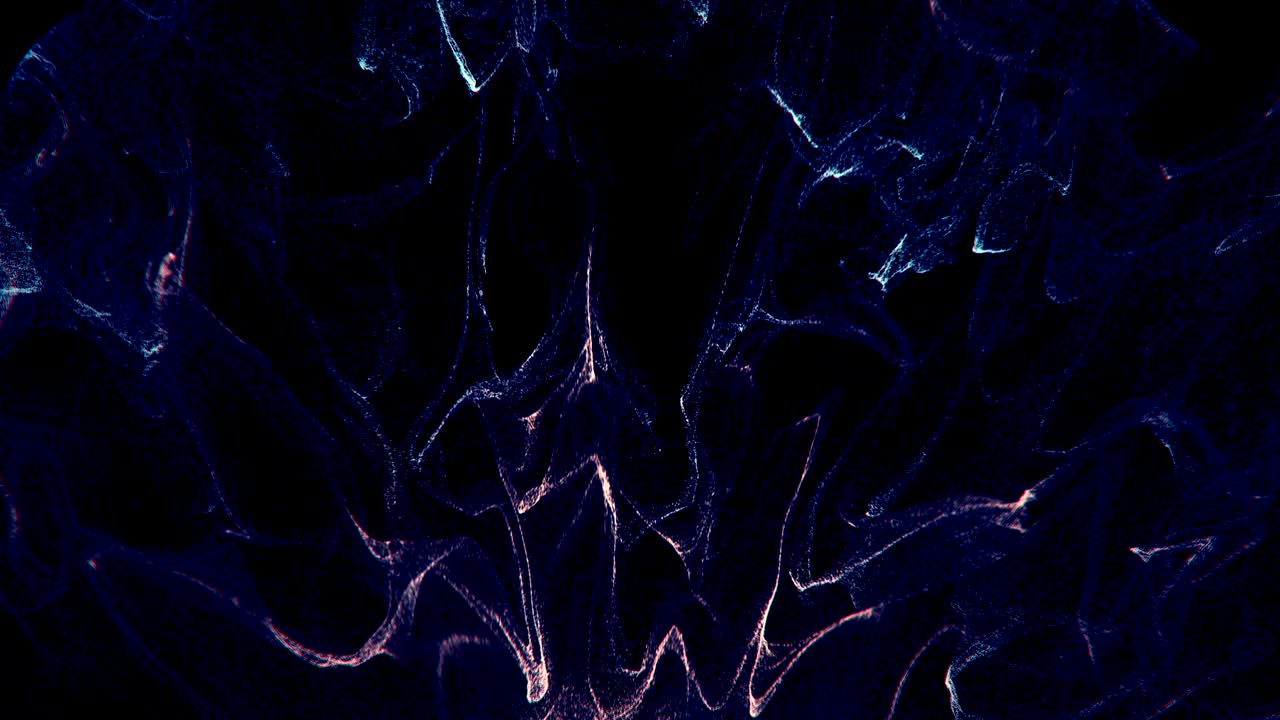 4K Organic Smoke and Powder Particles.