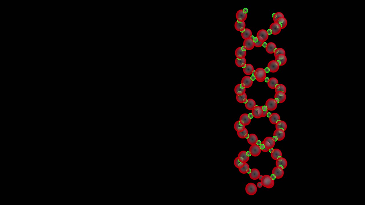 estructura de adn de molécula generada digitalmente sin costuras
