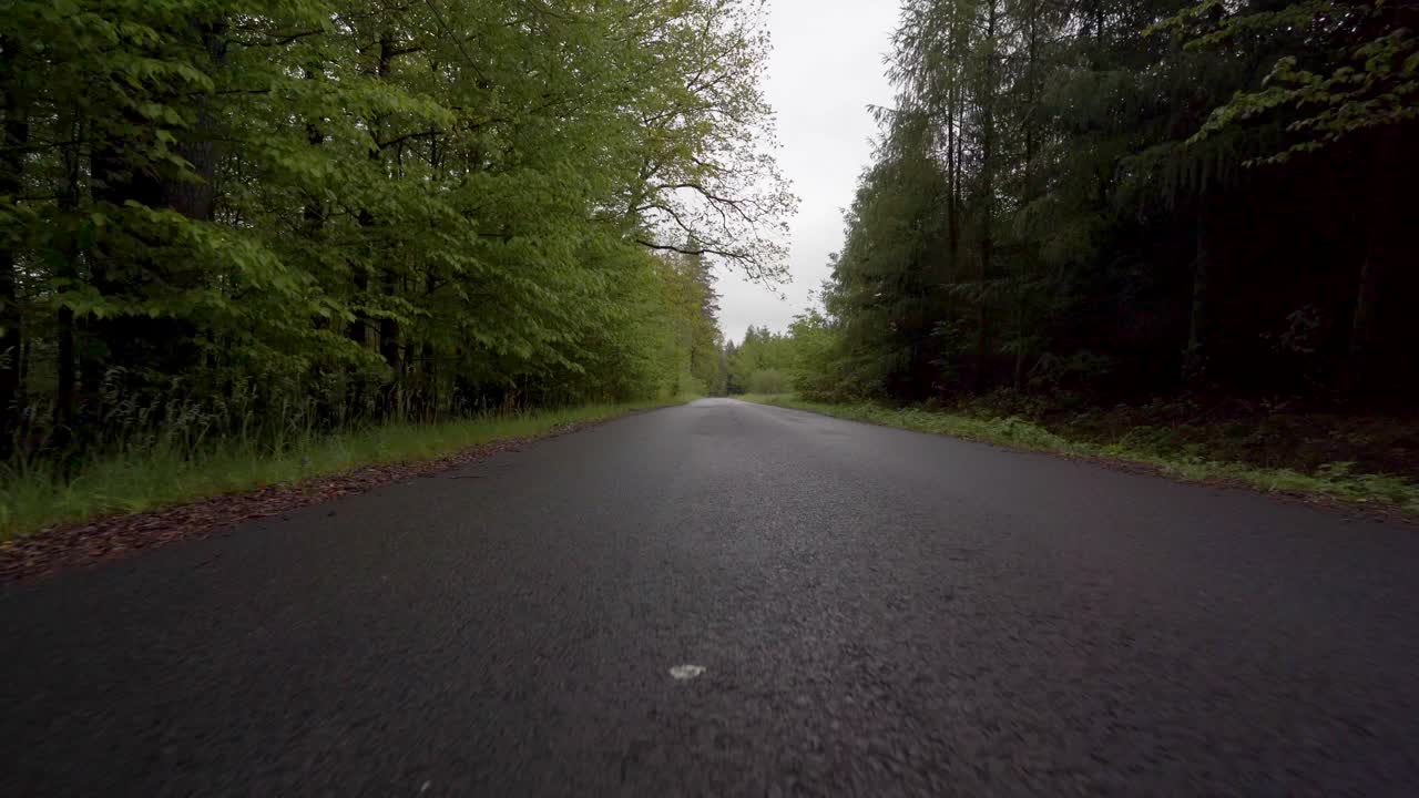 시골 길을 타고