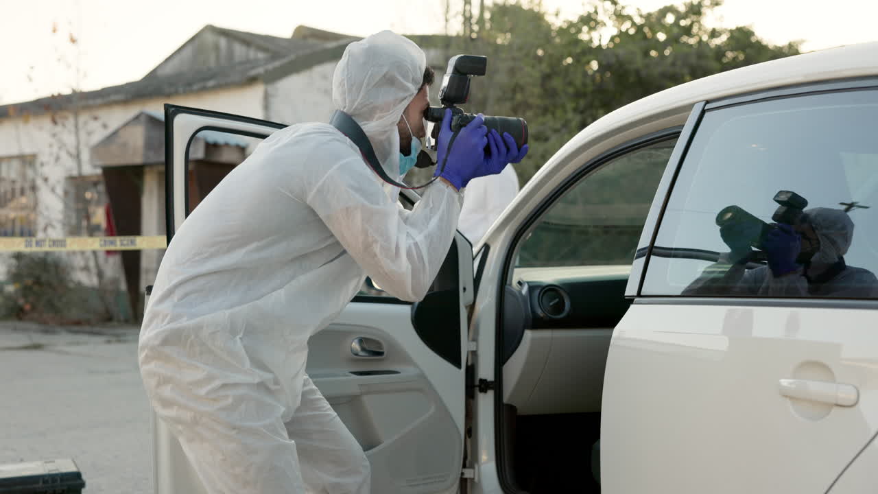 investigación de la escena del crimen