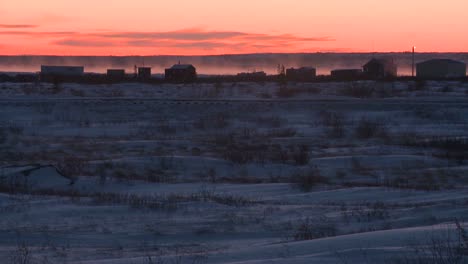 Hütten-Und-Hütten-In-Der-Hudson-Bay-Siedlung-Churchill-Manitoba-1