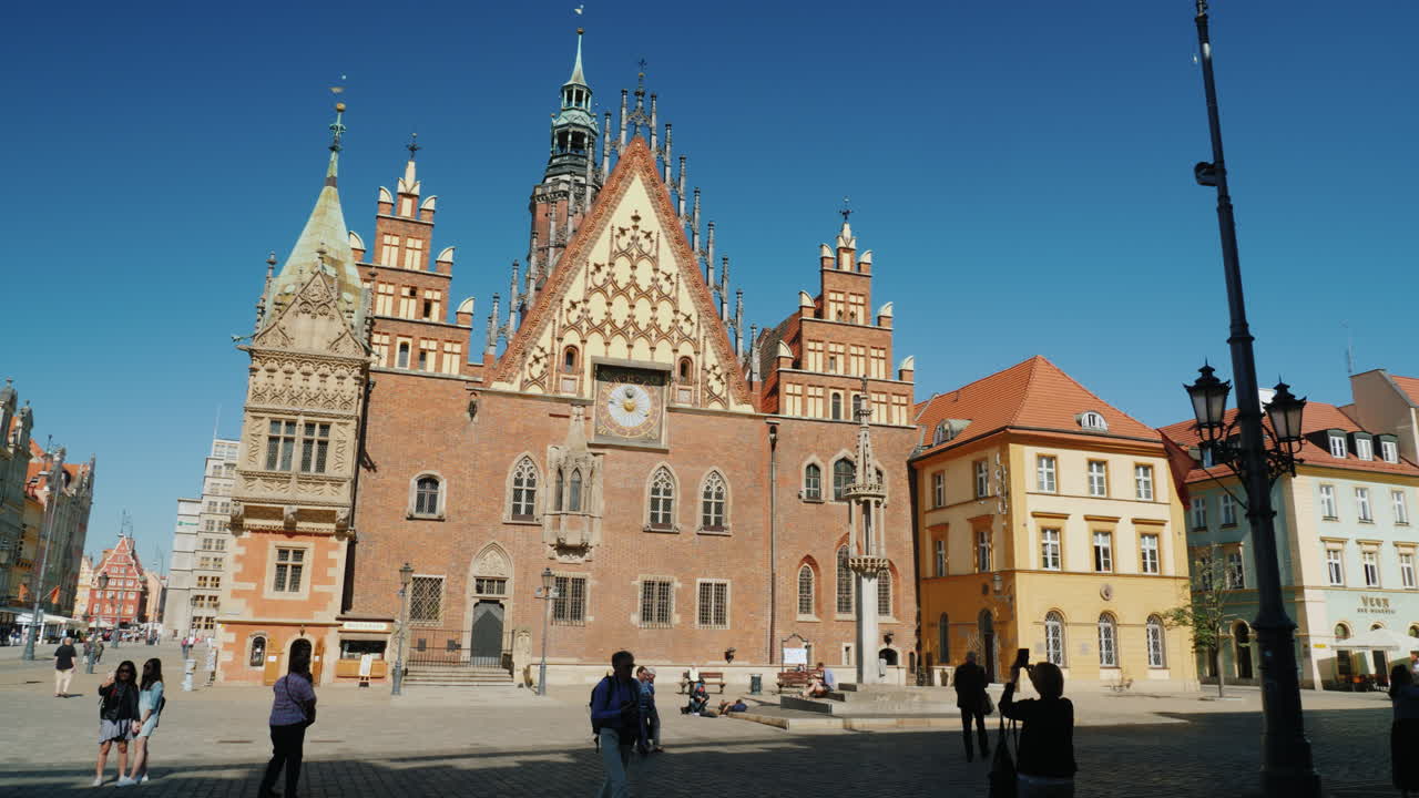 antiguo ayuntamiento de wroclaw polonia