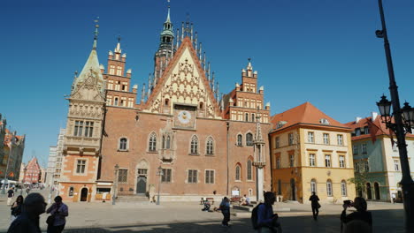 wroclaw  old town hall poland