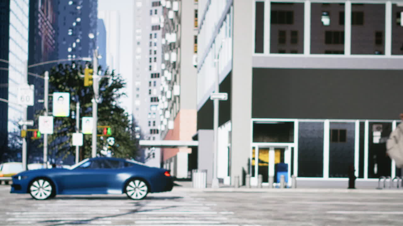 Multiethnic crowd of pedestrians moving on metropolitan streets