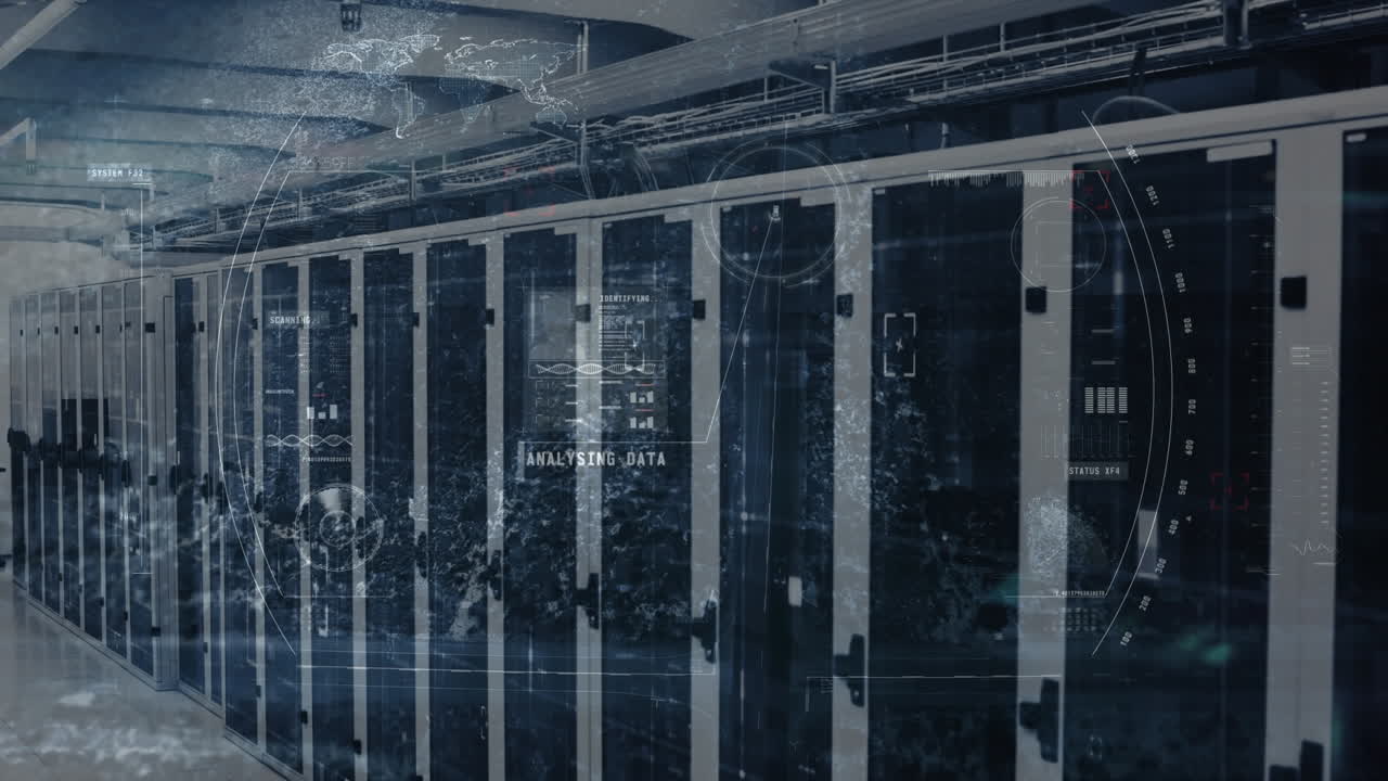 Scope scanning over server room
