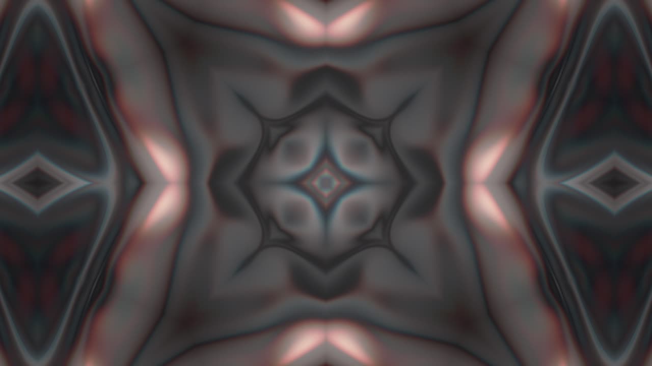 caleidoscopio fractal de bucle sin costura - animación
