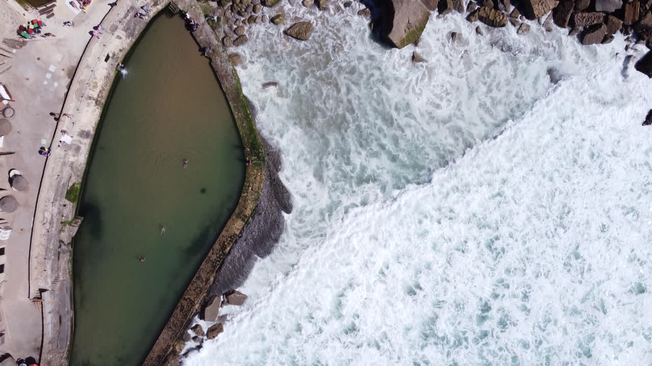 azenhas dor mar, 하향식, 바다 풀, 신트라, 포르투갈