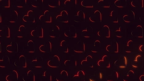 a striking image featuring red and yellow zigzag lines set against a black background, creating a dynamic and vibrant visual display, evoking a sense of energy and movement