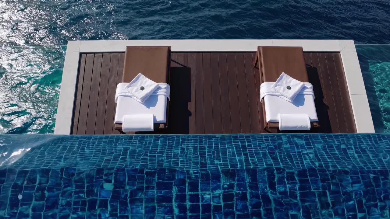 Luxury Pool Deck with Ocean View