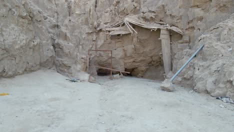 lugar abandonado en el desierto