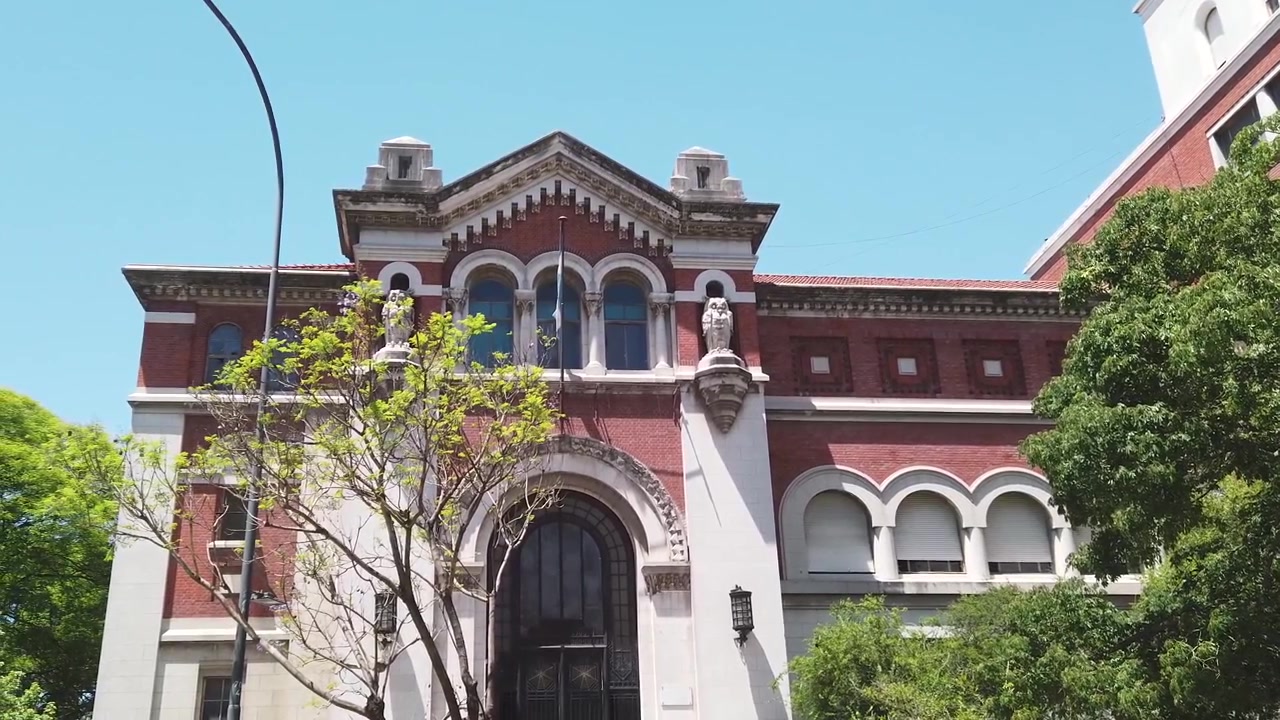 Natural Sciences museum, famous building, Centenario Park Buenos Aires Argentina