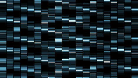 Abstract Blue and Black Geometric Pattern