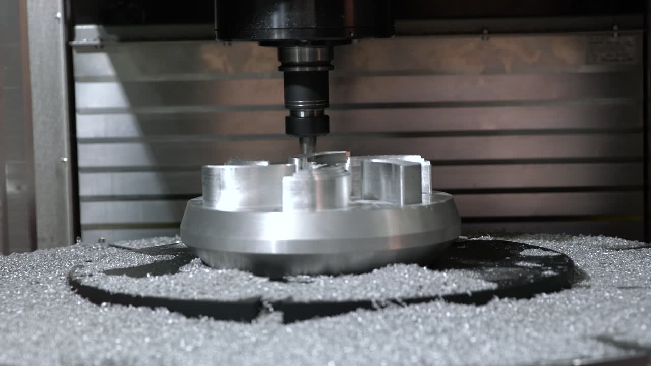 Metalworking CNC milling machine.