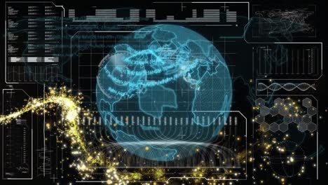 Animation-of-globe-over-data-processing