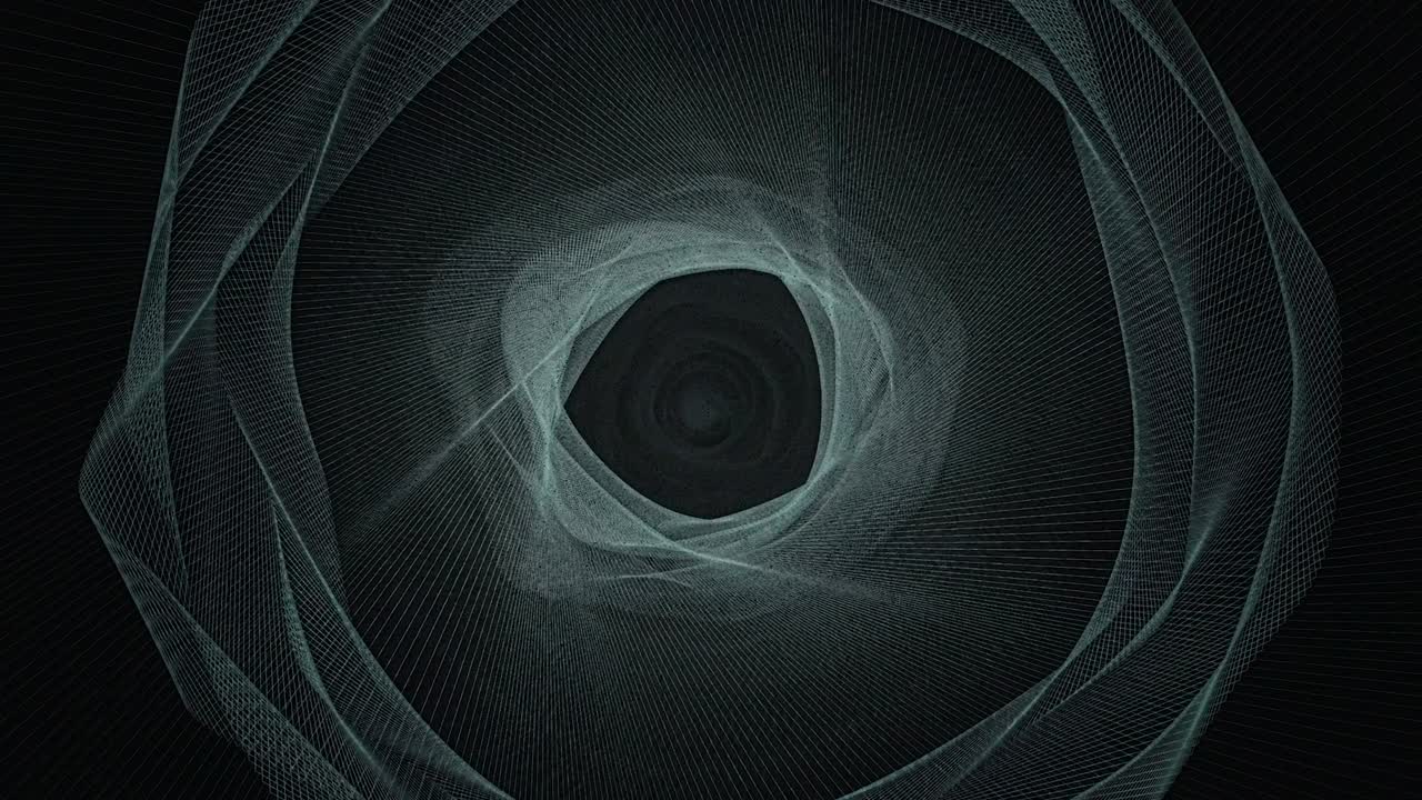 fondo abstracto túnel geométrico fiscedélico vc