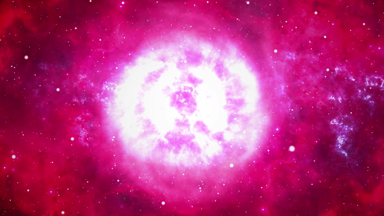 volando en la nebulosa de orión 4k es imágenes en movimiento para películas científicas y cinematográficas en el fondo del bucle espacial