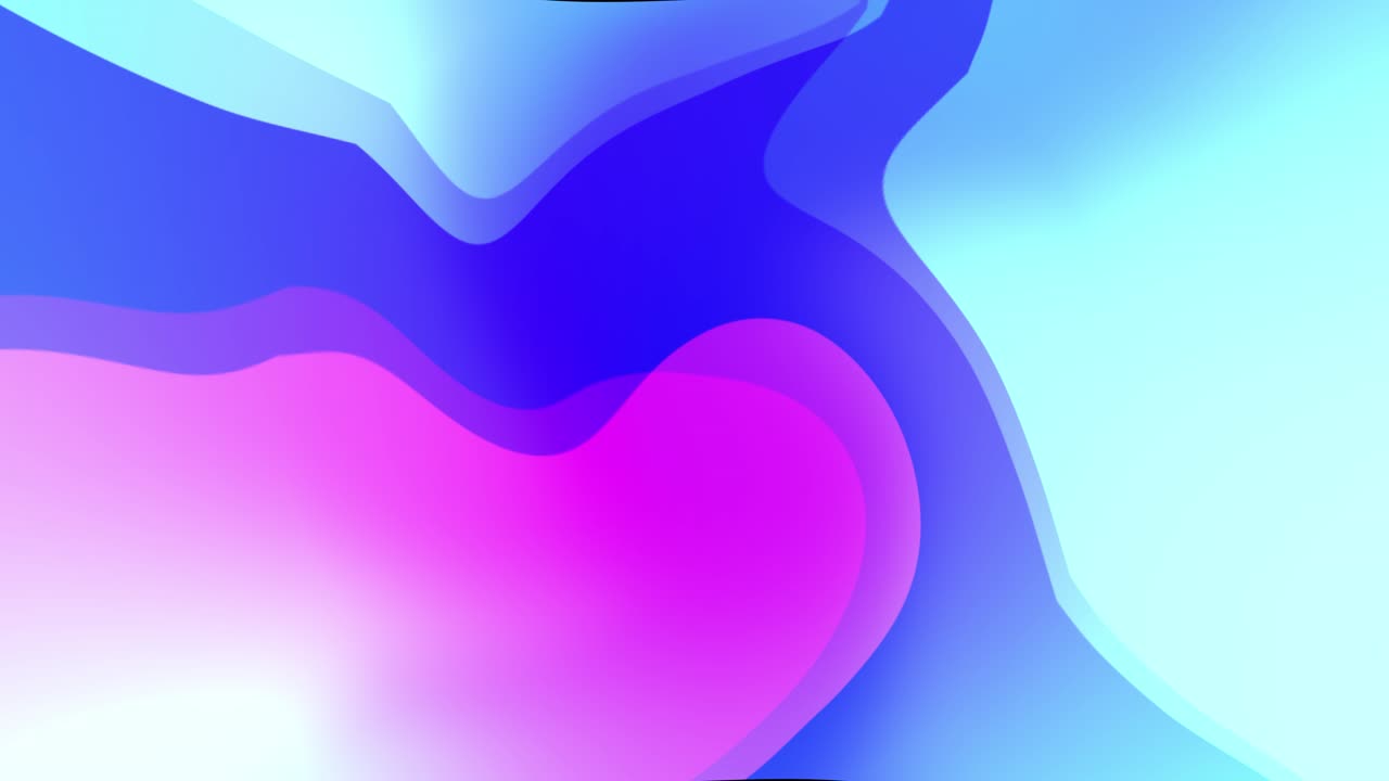 Creative geometric loop background animation trendy fluid flow gradient shapes composition gift card