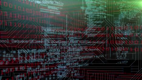 Animation-of-data-processing-over-glowing-computer-circuit-board