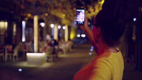 la reina de las fotos nocturnas de la ciudad