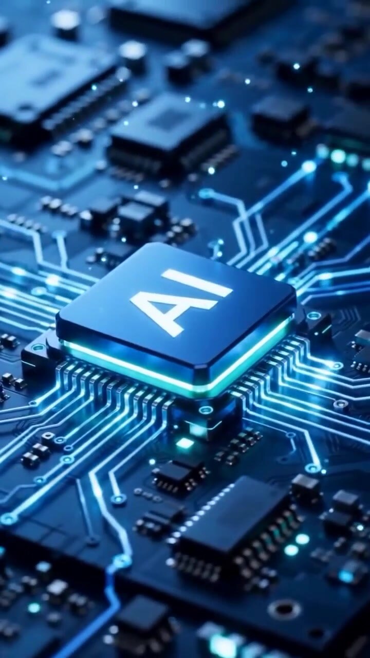 AI Chip Motherboard Technology Background