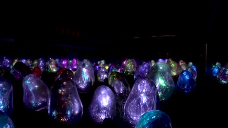 abstract immersive art at teamlab planets in tokyo