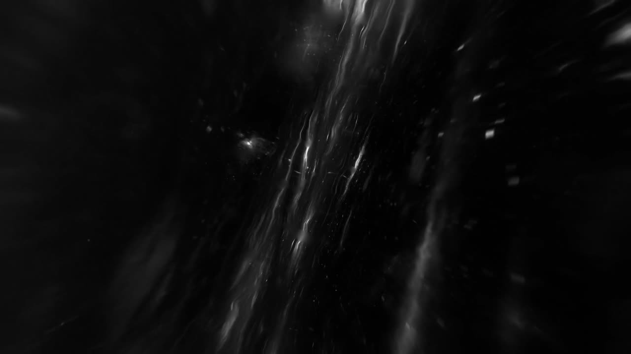 우주의 어두운 우주 배경 왜곡