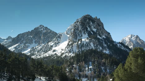 mountain landscape in the spanish pyrenees