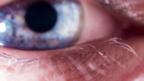 primer plano de un ojo humano