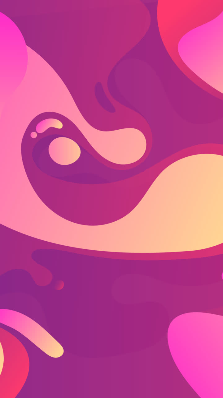 Motion Graphic latar belakang cairan gradien warna-warni