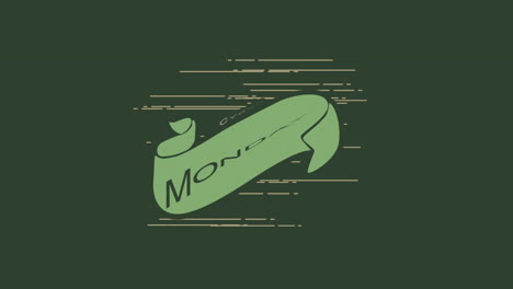 Retro-Cyber-Monday-text-with-lines-on-green-gradient