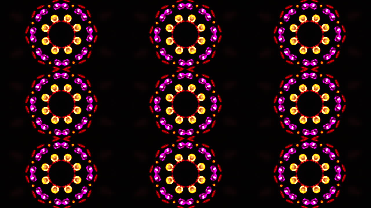 Tiled Party Light Kaleidoscope
