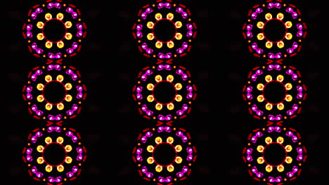 tiled party light kaleidoscope