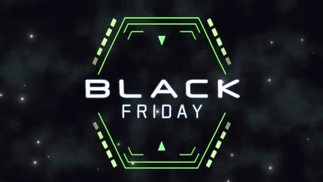 black friday on screen with hud elements