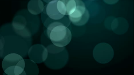 fondo abstracto verde con bokeh. animaciones de bucle. con una ubicación central para el texto.