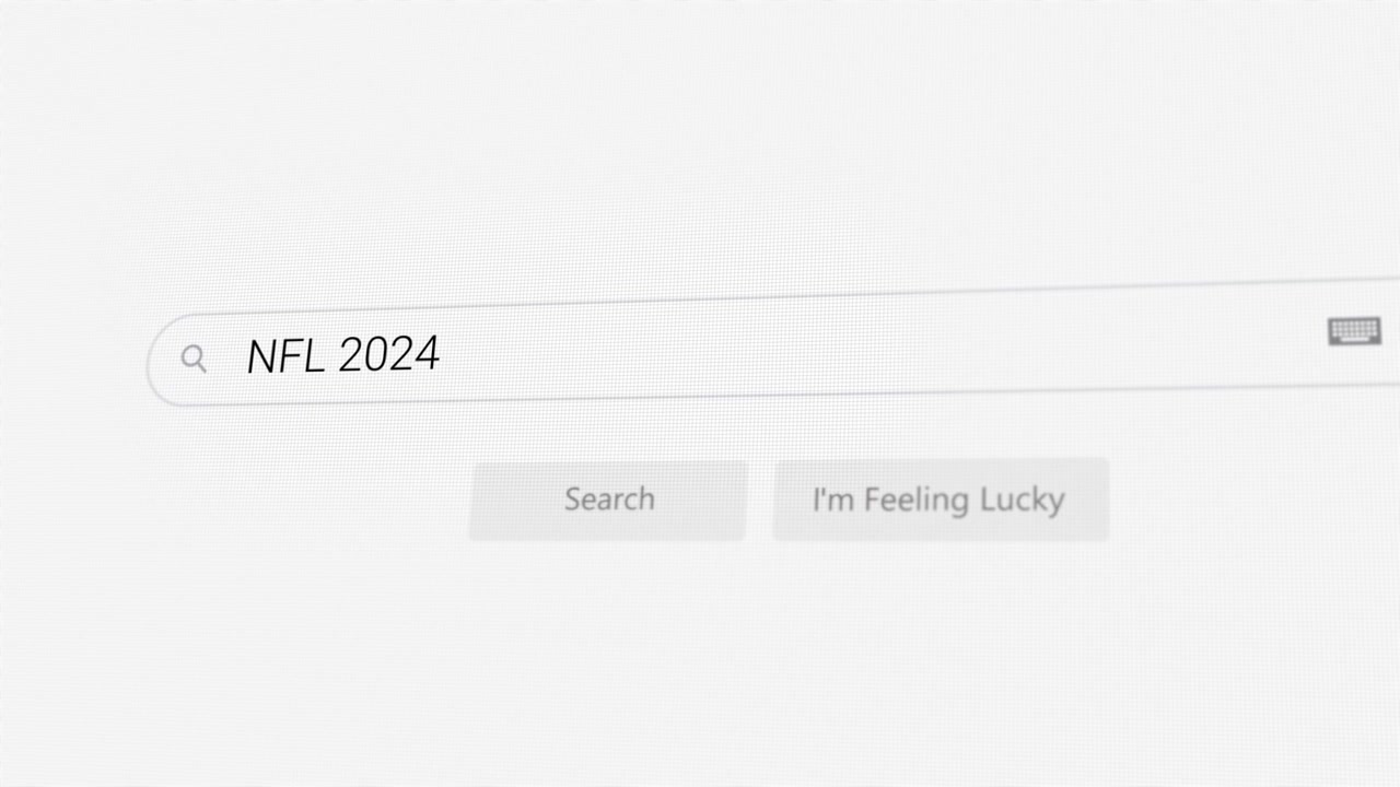 Søger efter NFL 2024 i internetbrowseren