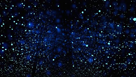 abstract blue and black sparkle background