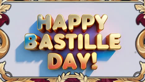 happy bastille day greeting