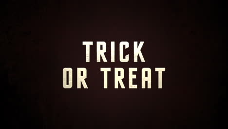 Trick-Or-Treat-on-dark-texture-in-night