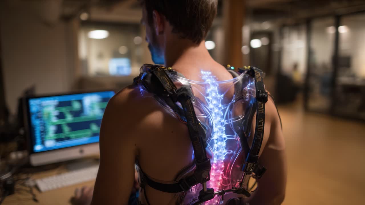 En innovativ bærbar enhed med LED-teknologi: Transformerende menneske-computer-interaktion gennem biometrisk feedback og forbedrede digitale oplevelser