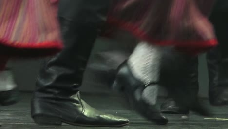 latvian folk dances on stage