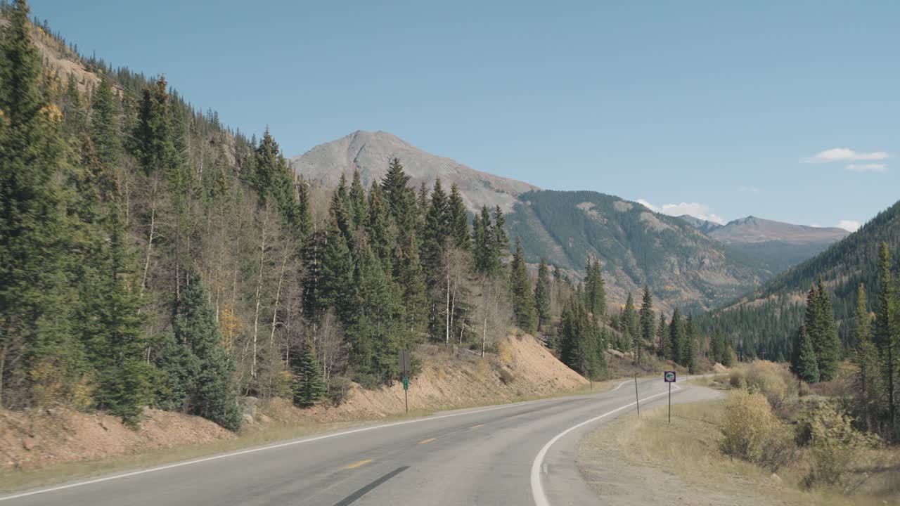 Scenic Road Trip through the Mountains