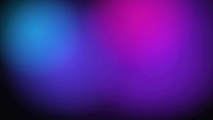 Abstract Motion Background with Soft Glowing Blue and Purple Lights
