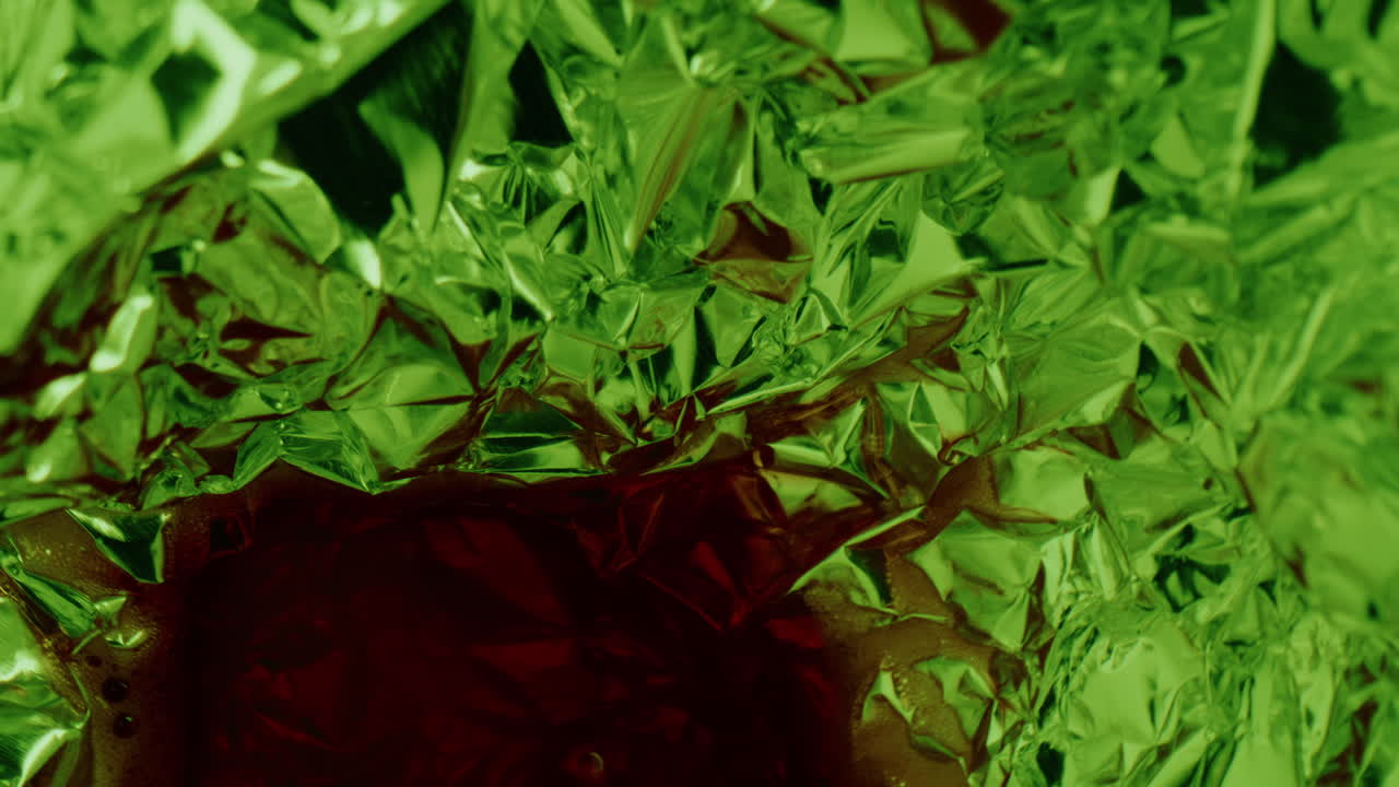 Green Foil Texture with Dark Center