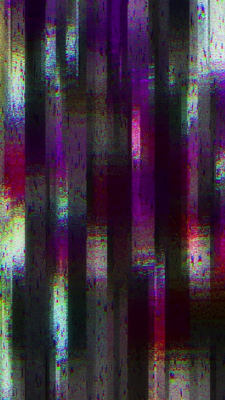 Digital Glitch og Statisk Støj-effekt