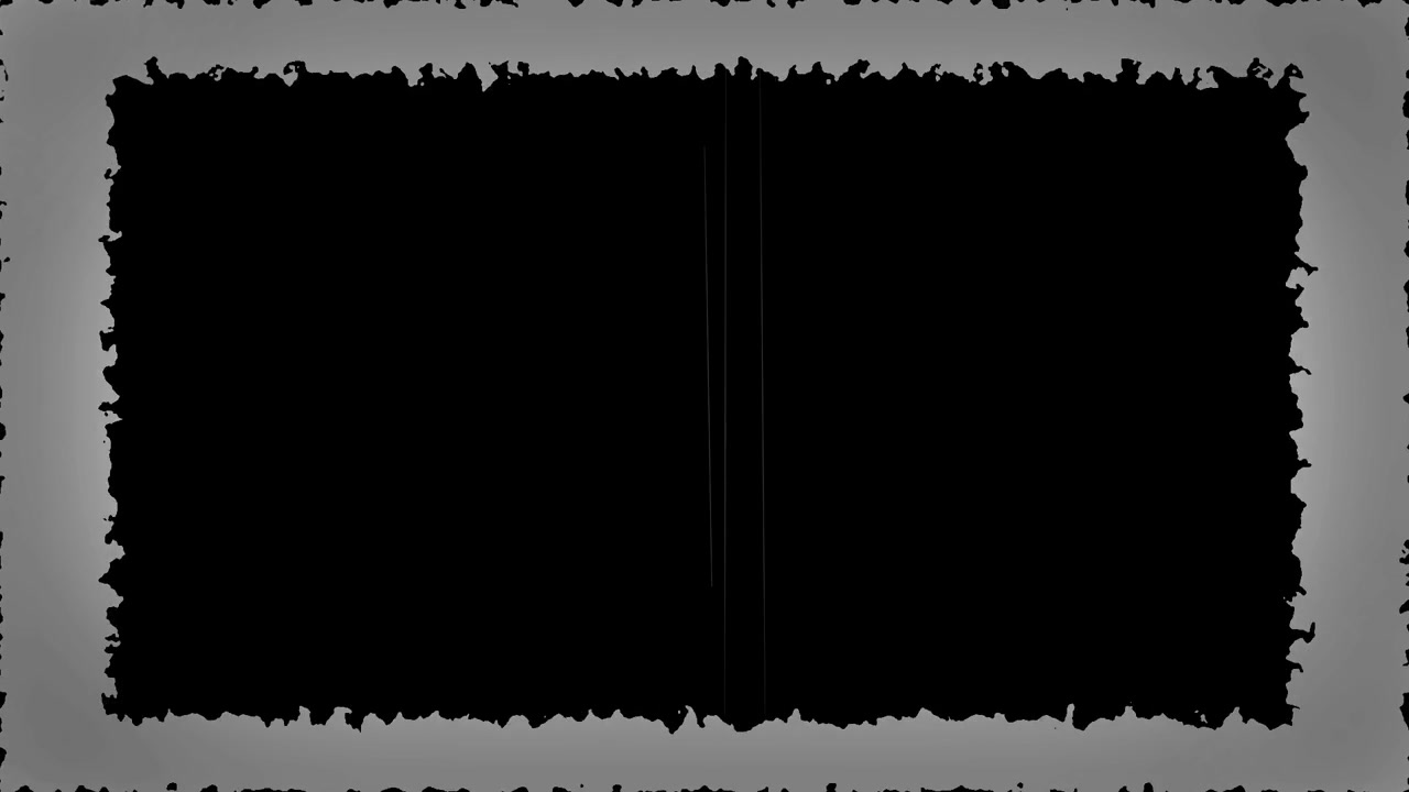 Vintage Film Frame Overlay with Scratches and Dust