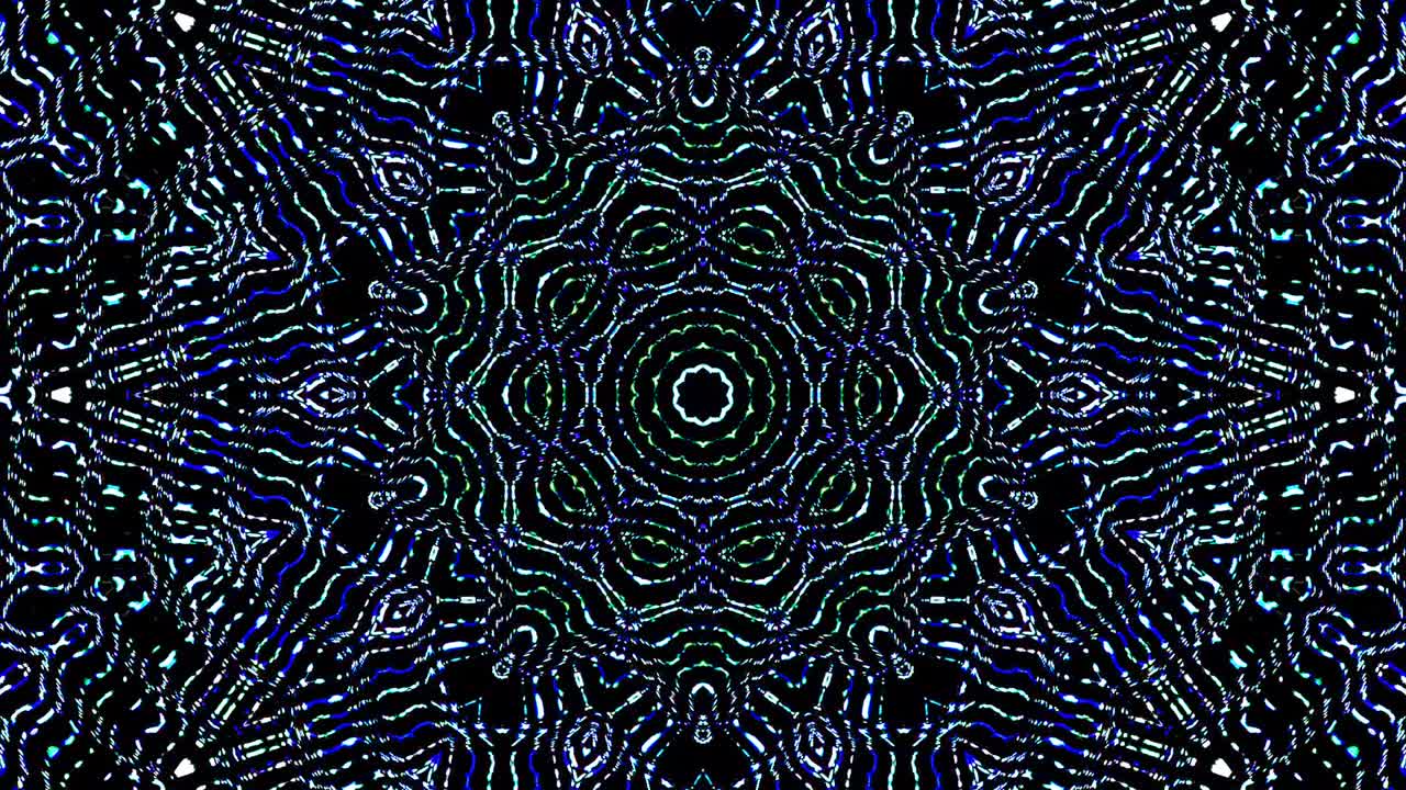 Bright abstract light governing full color, kaleidoscope