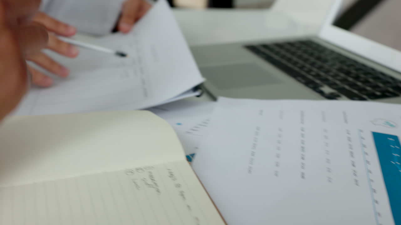 Doctor hands, documents and healthcare team