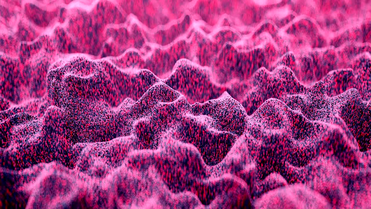 la forma de onda topográfica abstracta de 4k.