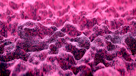 4k abstract topographic waveform.