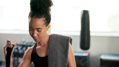 woman leaving, fitness and walking in gym